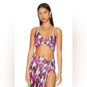 SERENITY Camila Coelho Crop Top Size Small Brand New REVOLVE